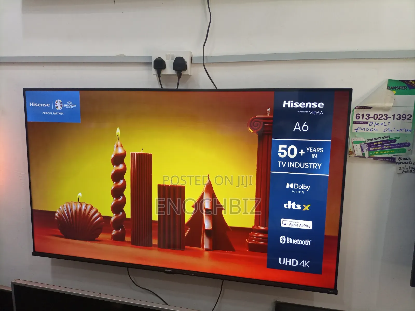 Hisense 55 Inches Clean