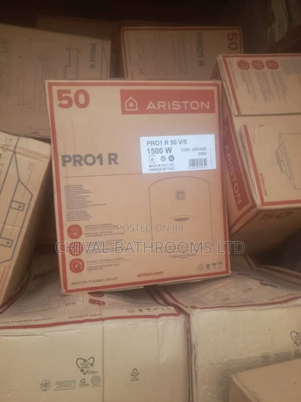 Ariston Italian 50lt Water Heater