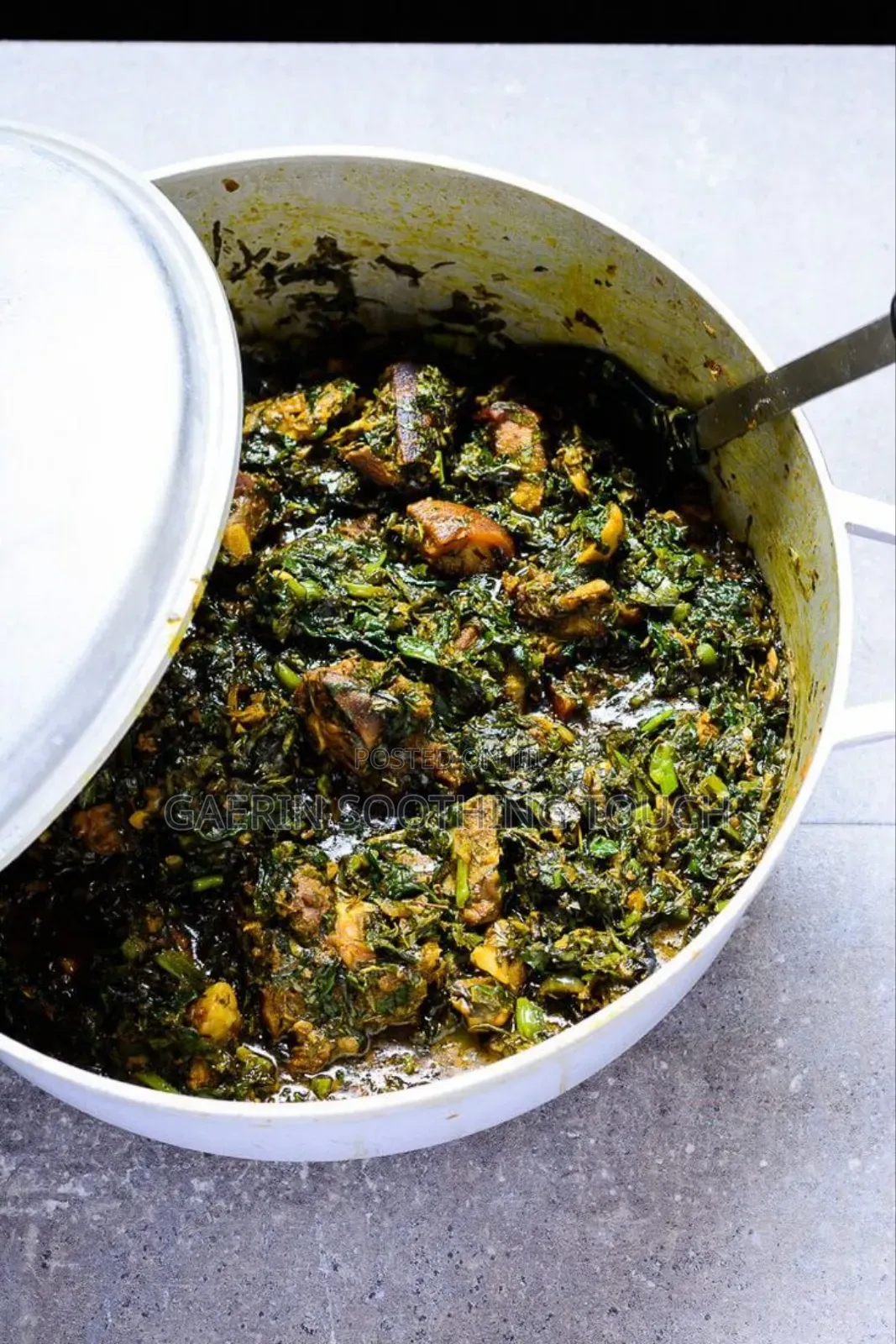 Afang Soup Available From 3litre-10litre Bowl