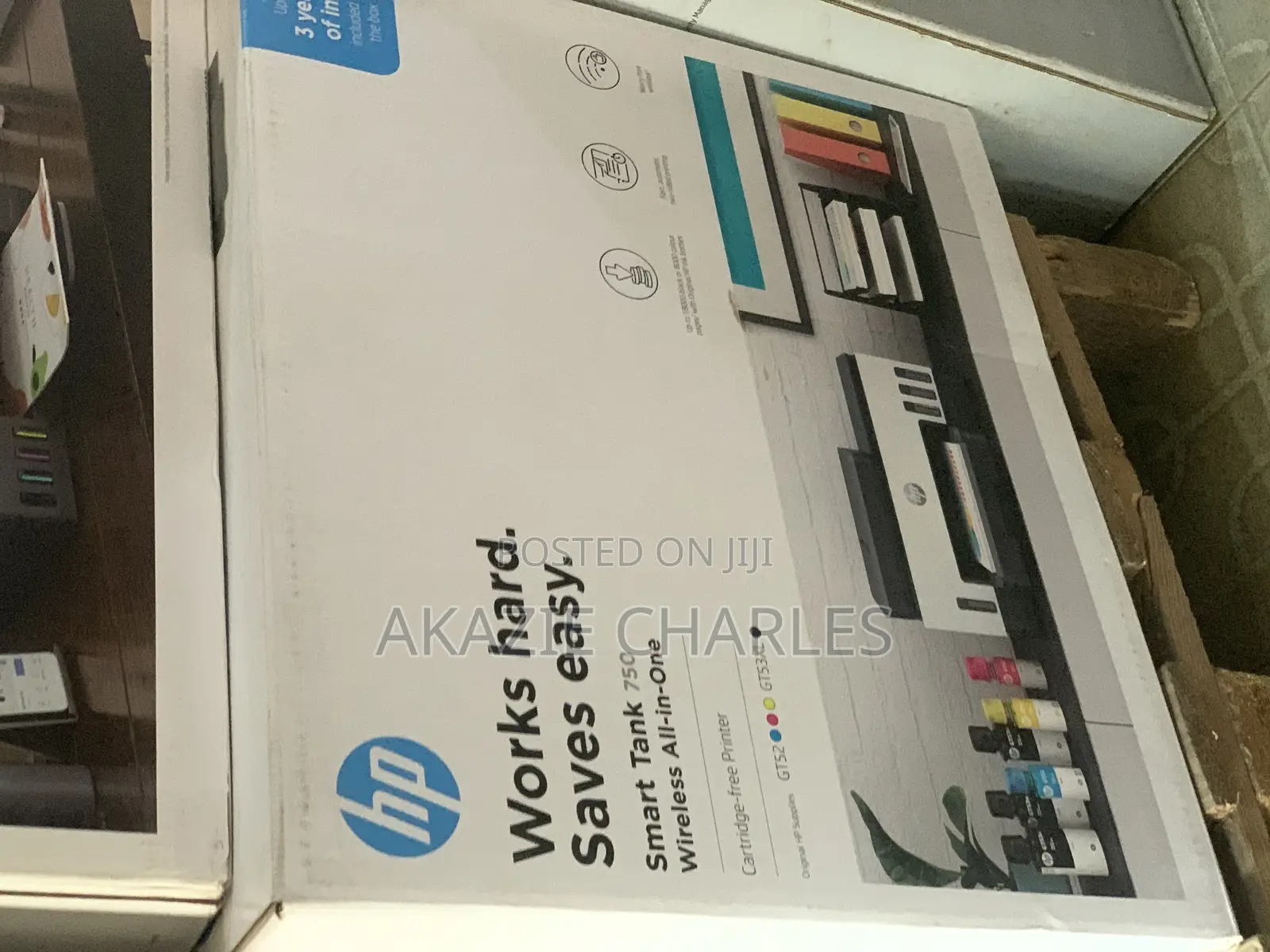 HP Smart Tank Wirless All in One 750 Printer