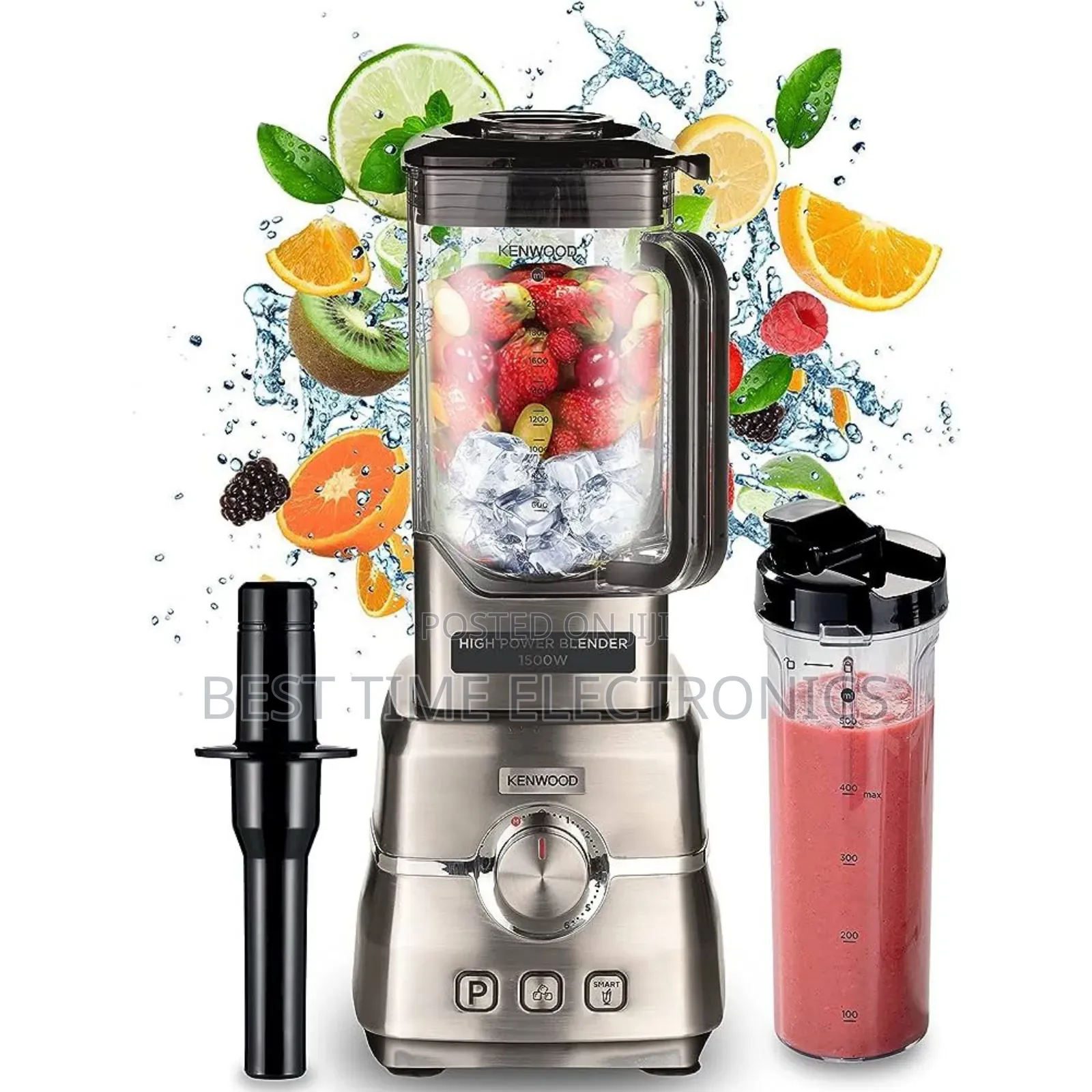 Kenwood 1500w High Power Blender (Blm91.640ss)