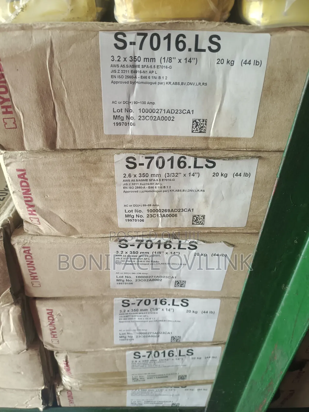 Hyundai Electrode S-7016.Ls 3.2/2.6mm