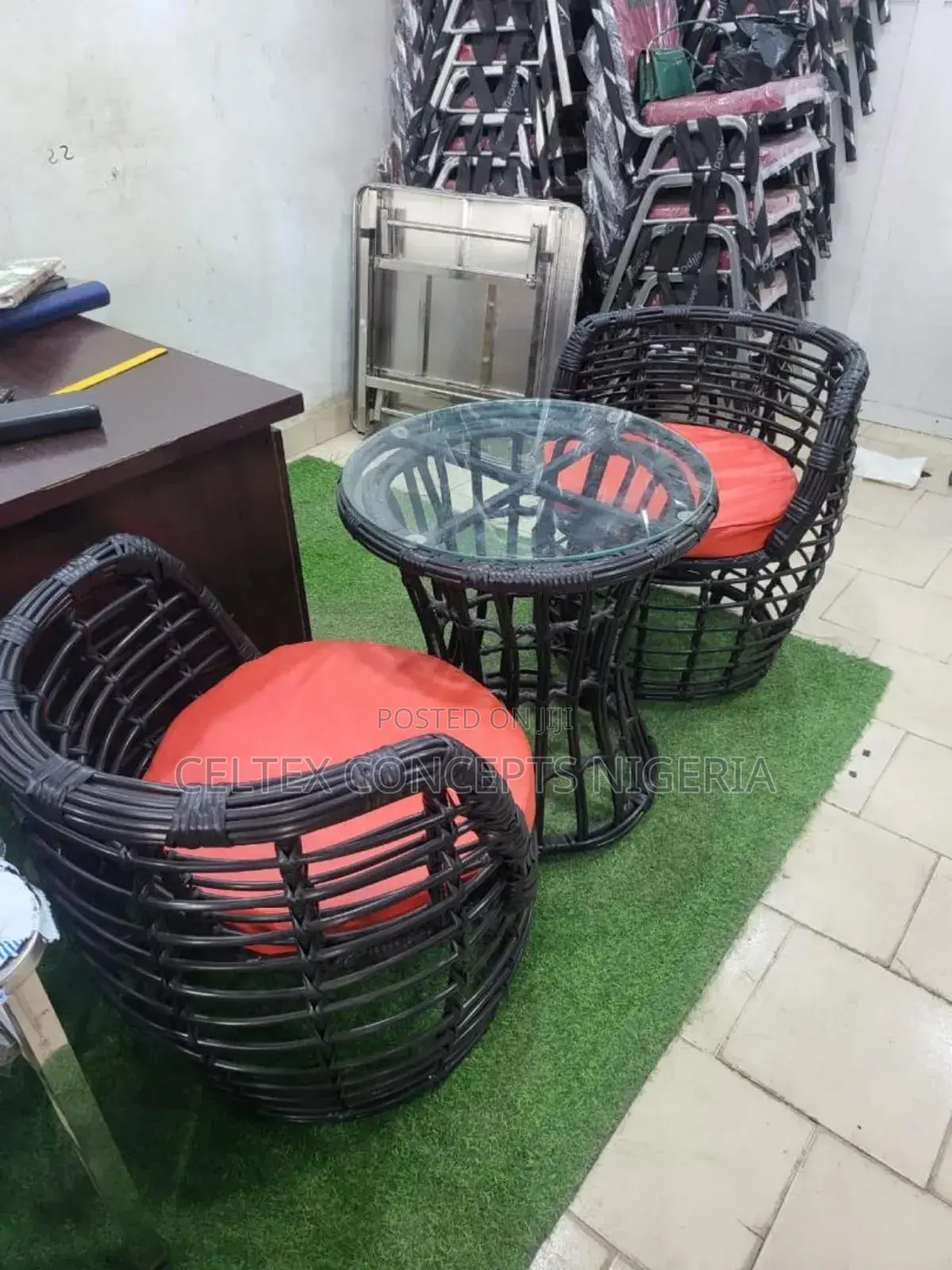 Outdoor Table With 2 Chairs