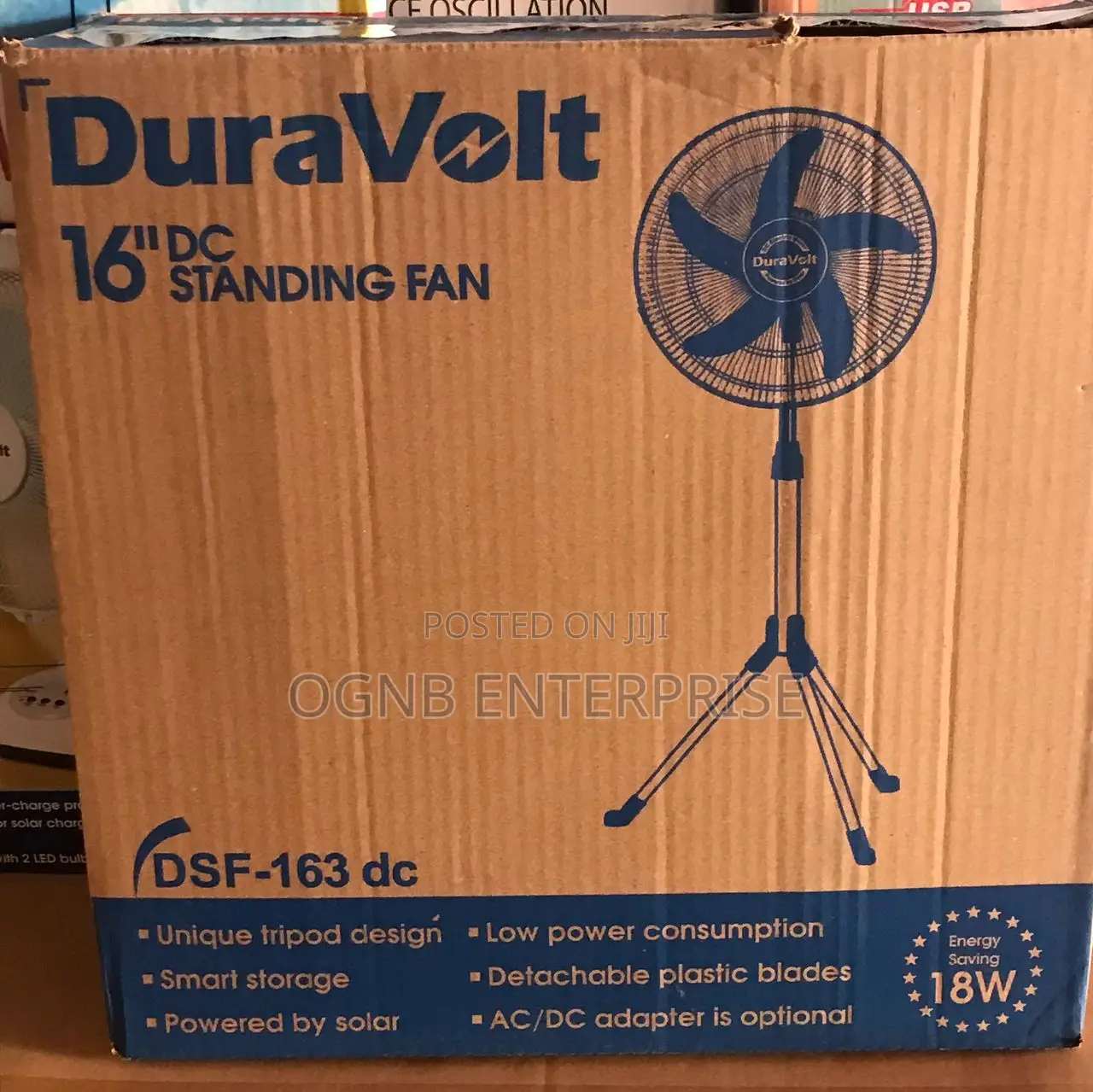 16" Dc Duravolt Standing Fan