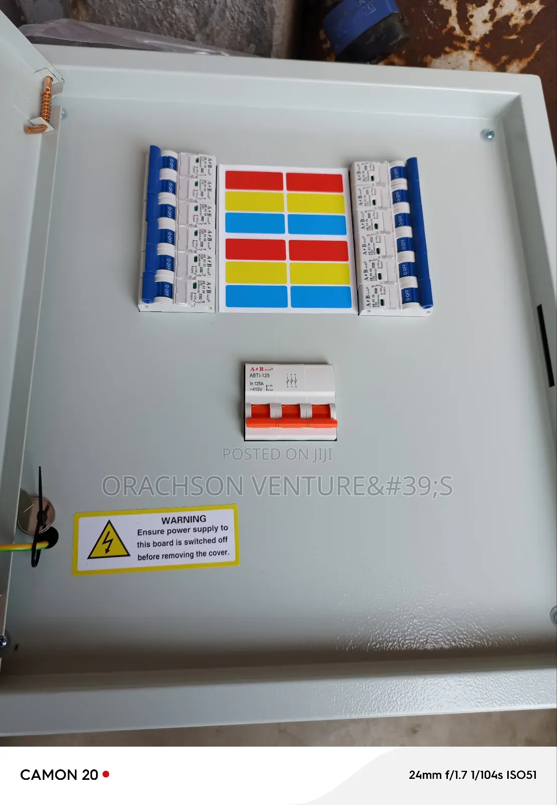 D4 3phase French Rage Distribution Board