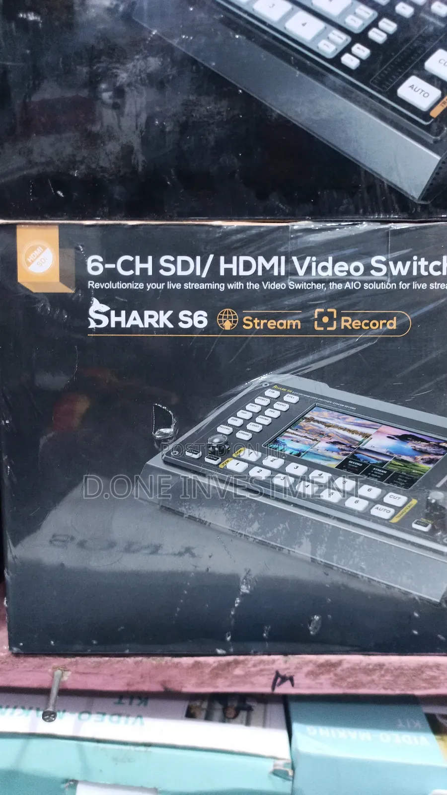 Av Matrix Shark S6 Sdi/Hdmi Video Switcher 6 Channels