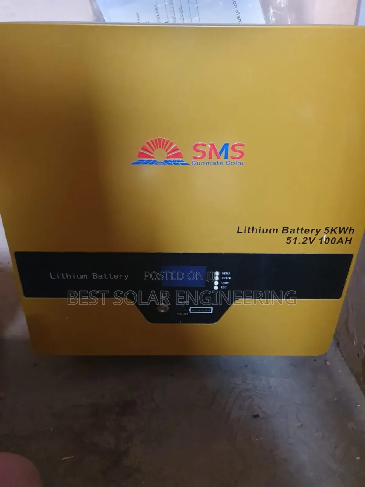 5kwh Lithium Battery (Sms)
