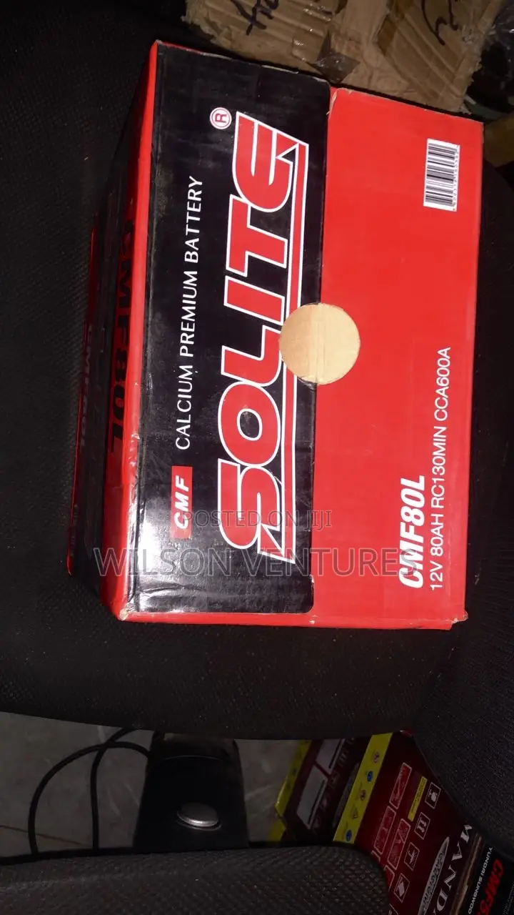 80ah Solite Battery Made in Korea