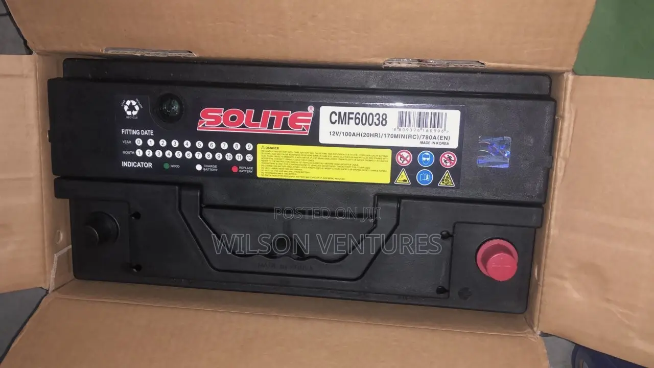 100ah High Quality Solite Battery Made in Korea