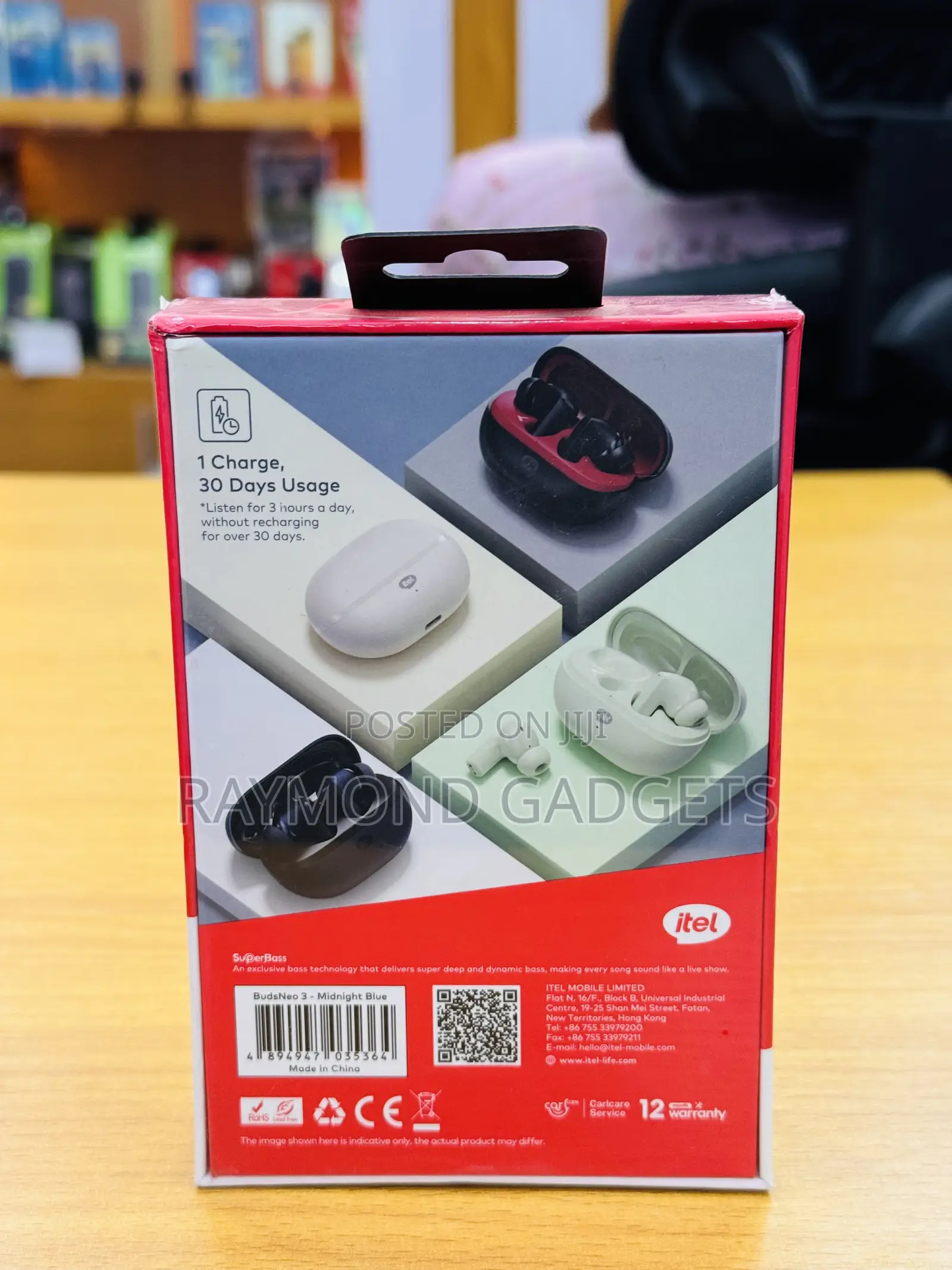 Itel Budsneo 3 – 100h Battery Life | Super Bass