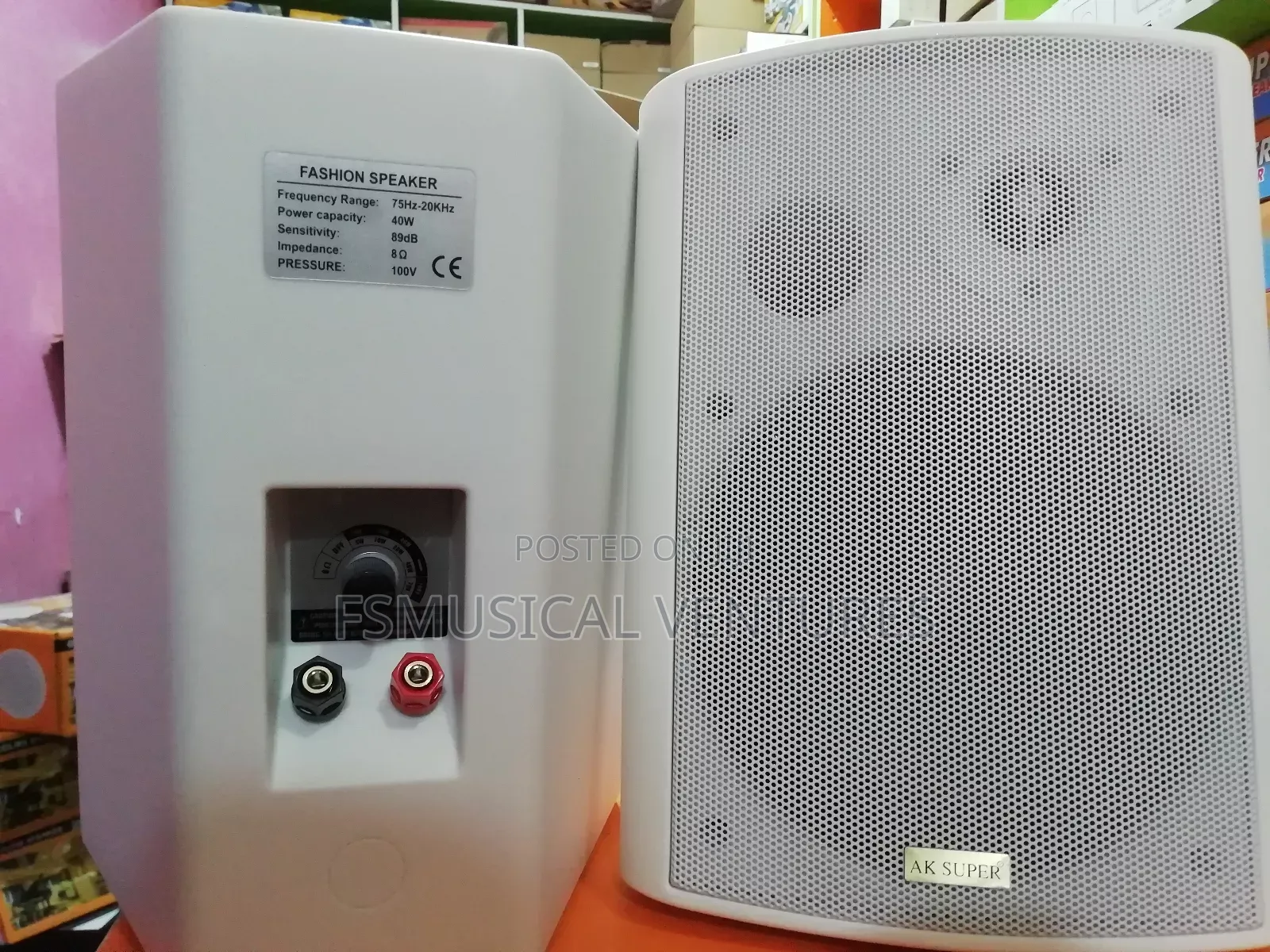 Ak Super 40 Watts Professional Ceiling Speakers