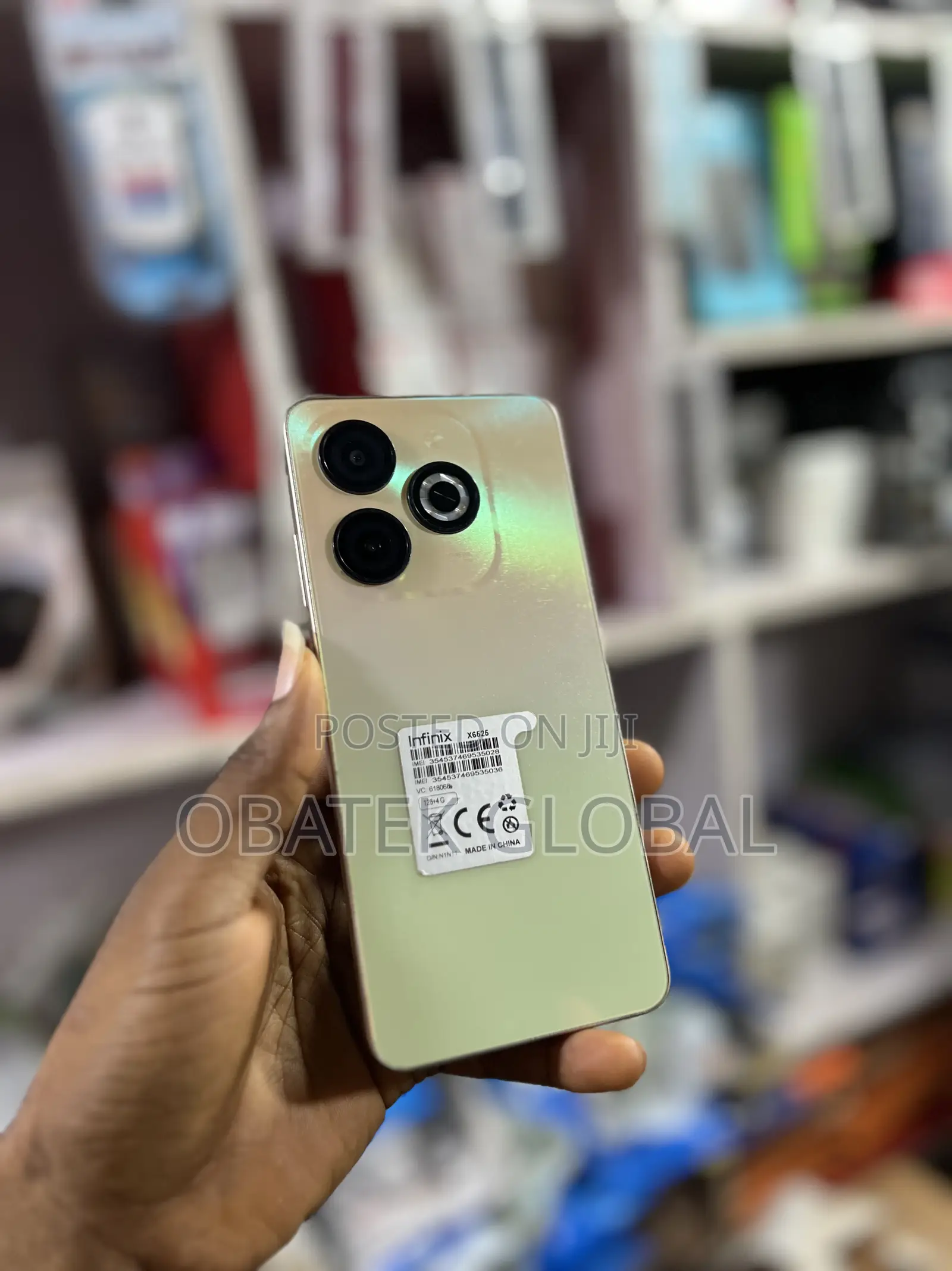Infinix Smart 8 128 GB Yellow