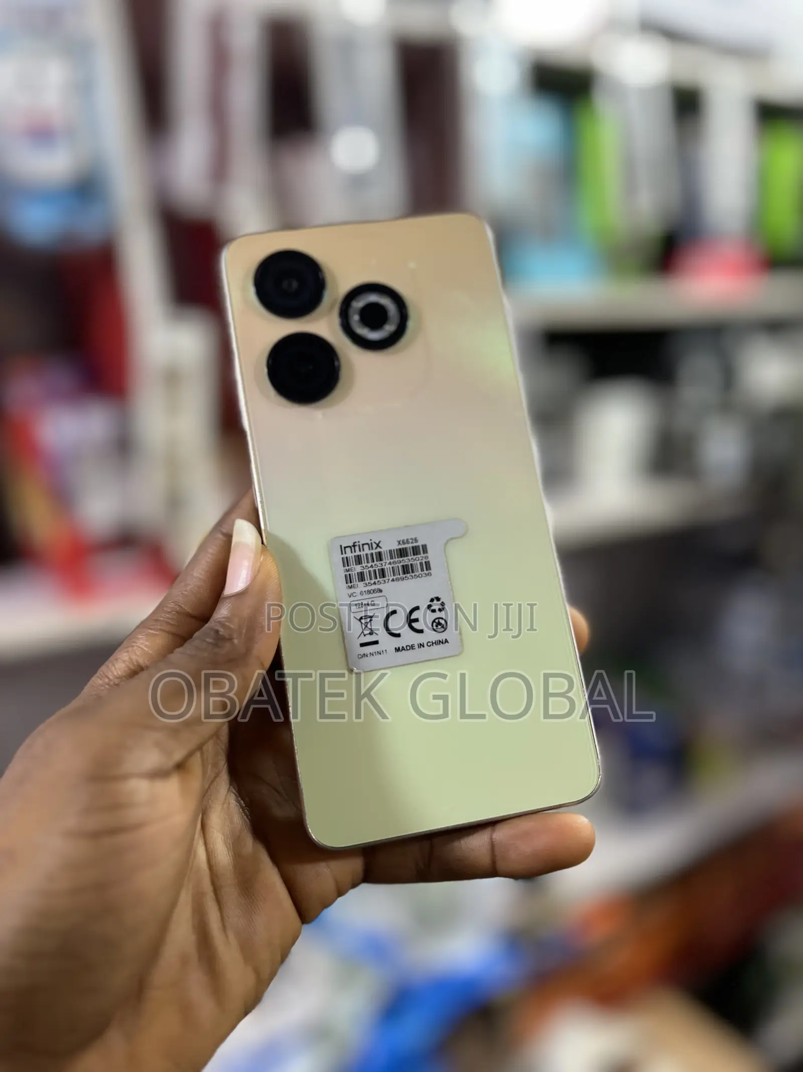 Infinix Smart 8 128 GB Yellow