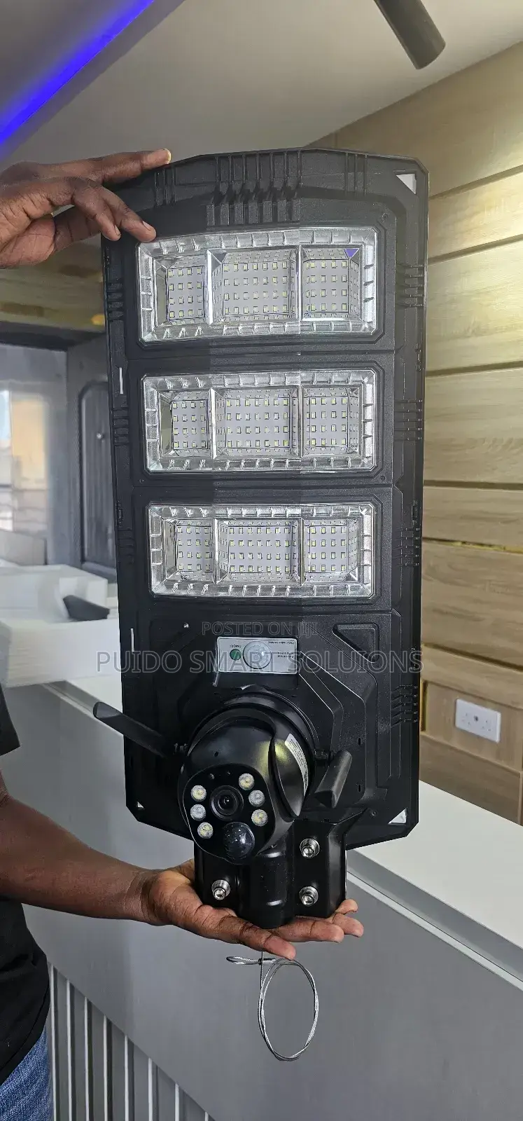 Ai 450w Solar Street Light With PTZ Camera
