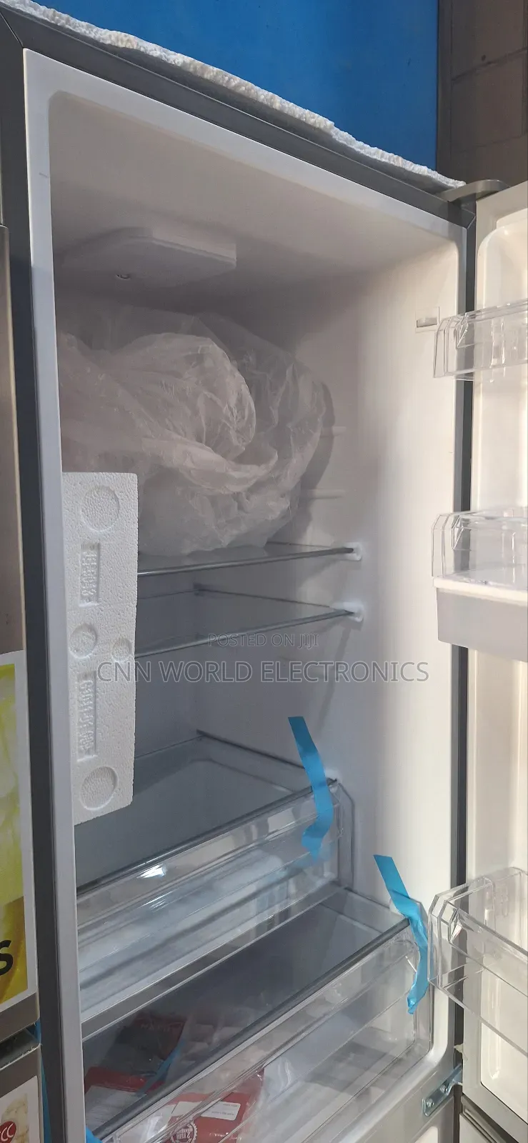 New Nexus Bottom Freezer Double Door Fridge (315l) Fast Cool