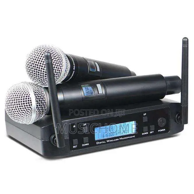 Shure Uhf Digital Wireelrss Microphone System
