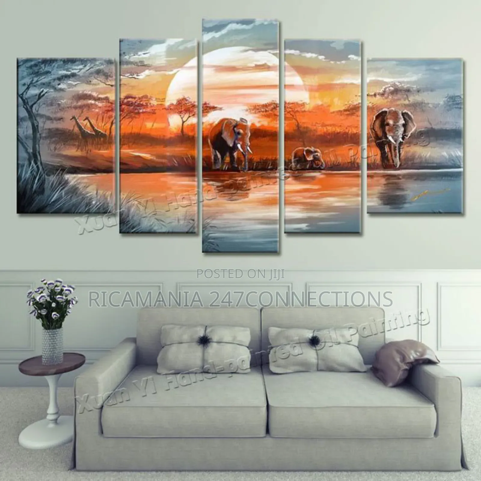 Jungle Desert Canvas Artwork