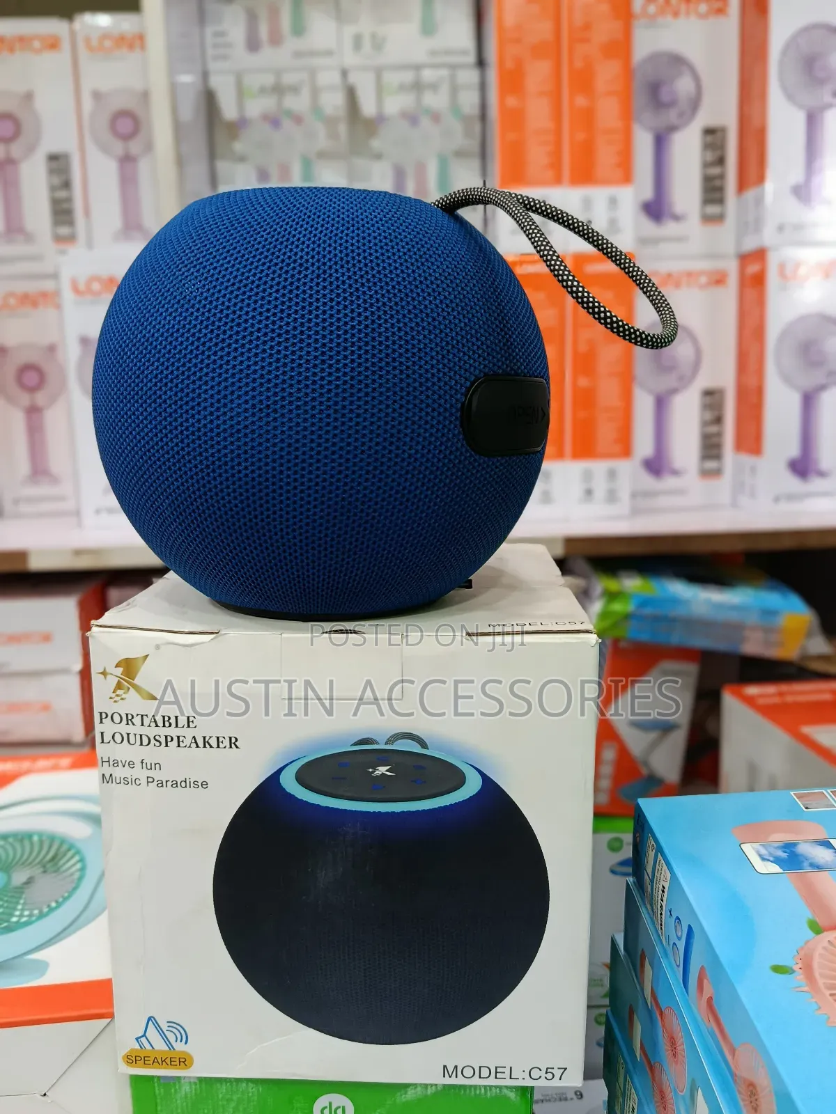 Kisonli Portable Bluetooth Speaker