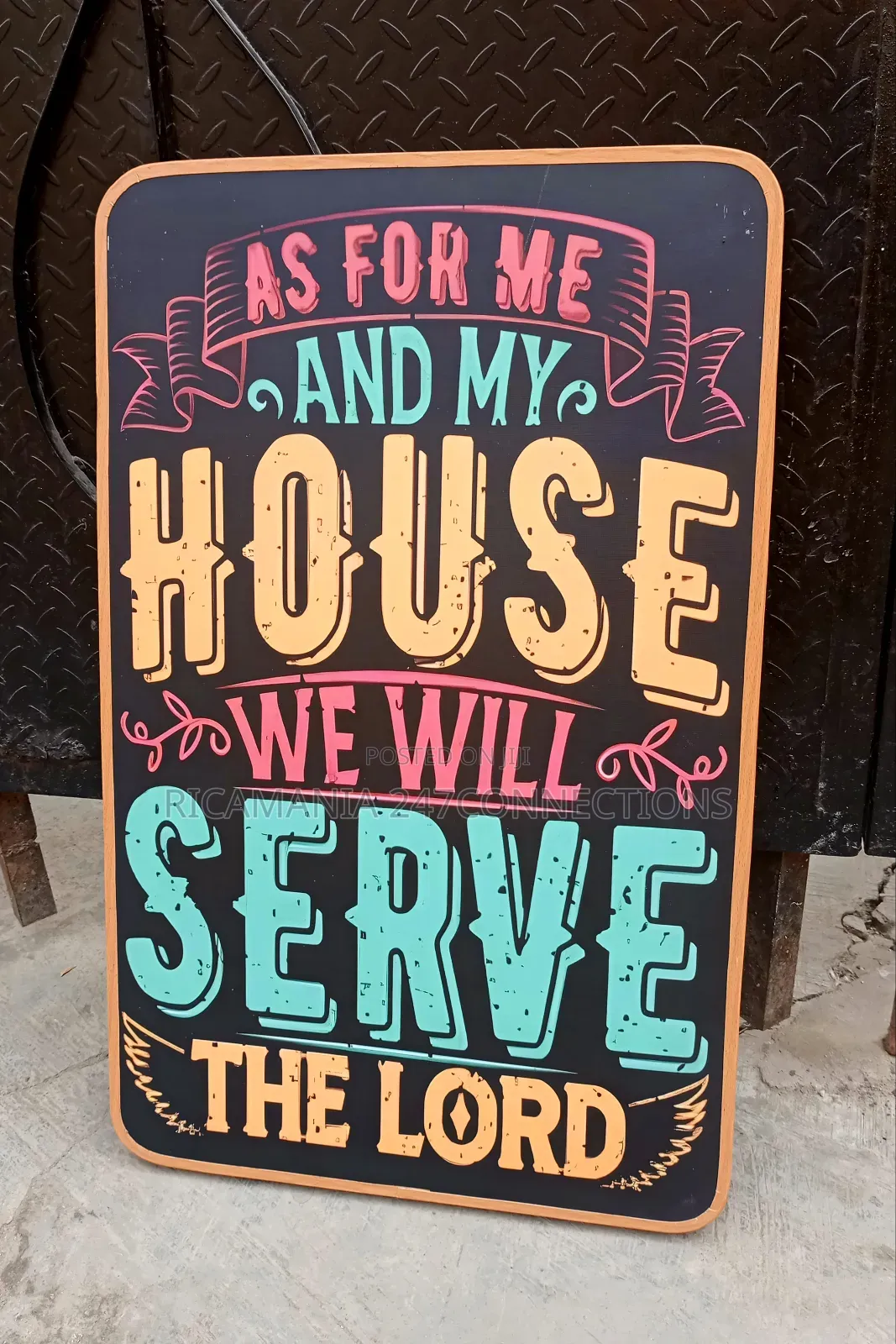 My Family and I Will Serve the Lord