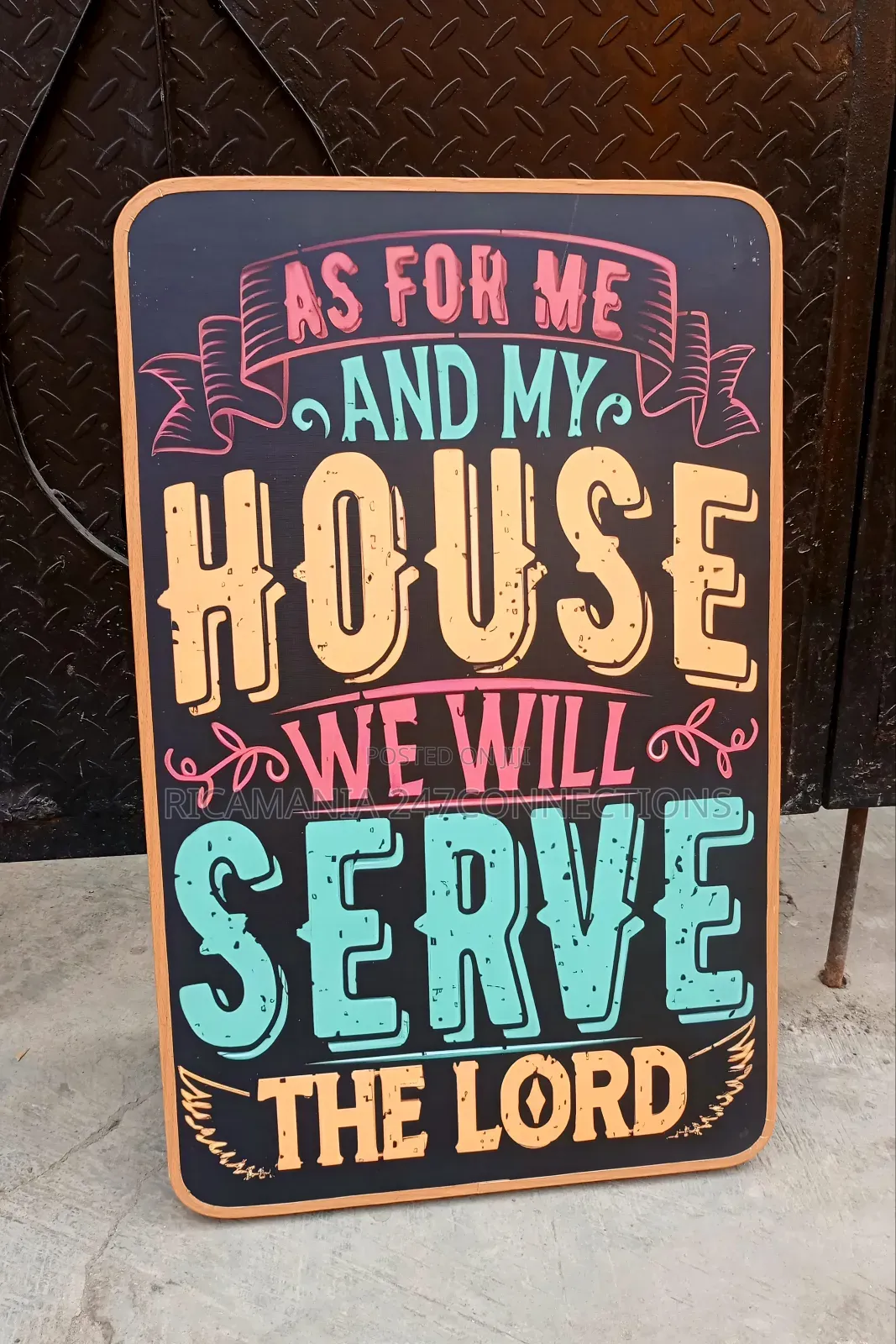My Family and I Will Serve the Lord
