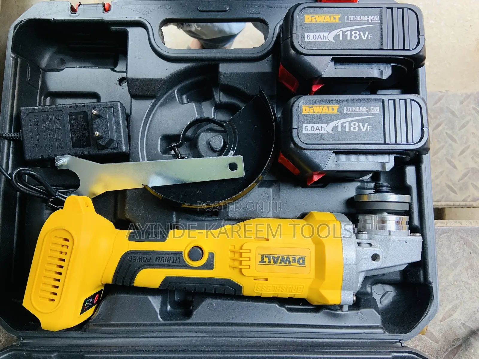 Cordless Brushless Angle Grinder Dewalt 36v