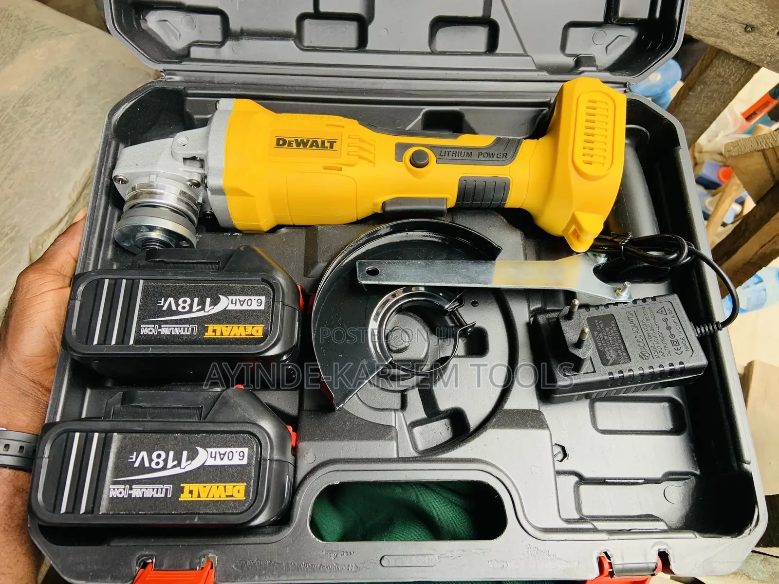 Cordless Brushless Angle Grinder Dewalt 36v
