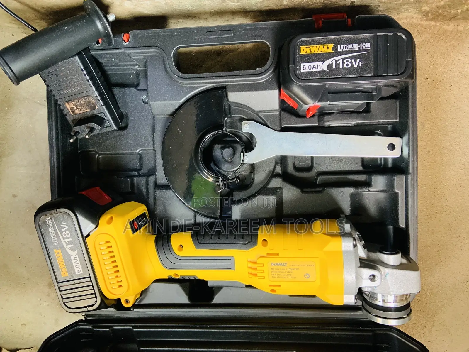 Cordless Brushless Angle Grinder Dewalt 36v