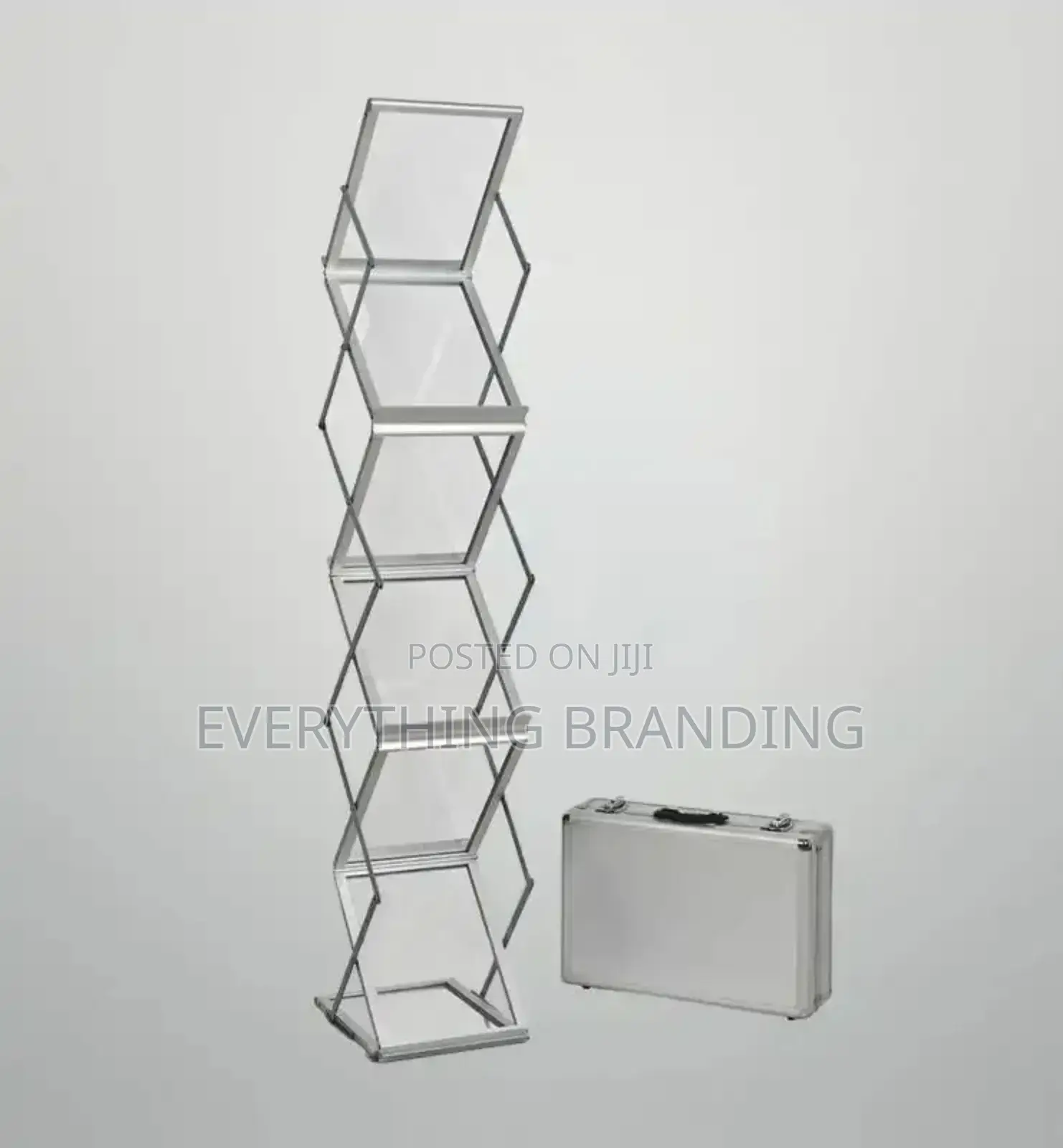 Exhibition Brochure Rack Stand for Offices Events Showrooms