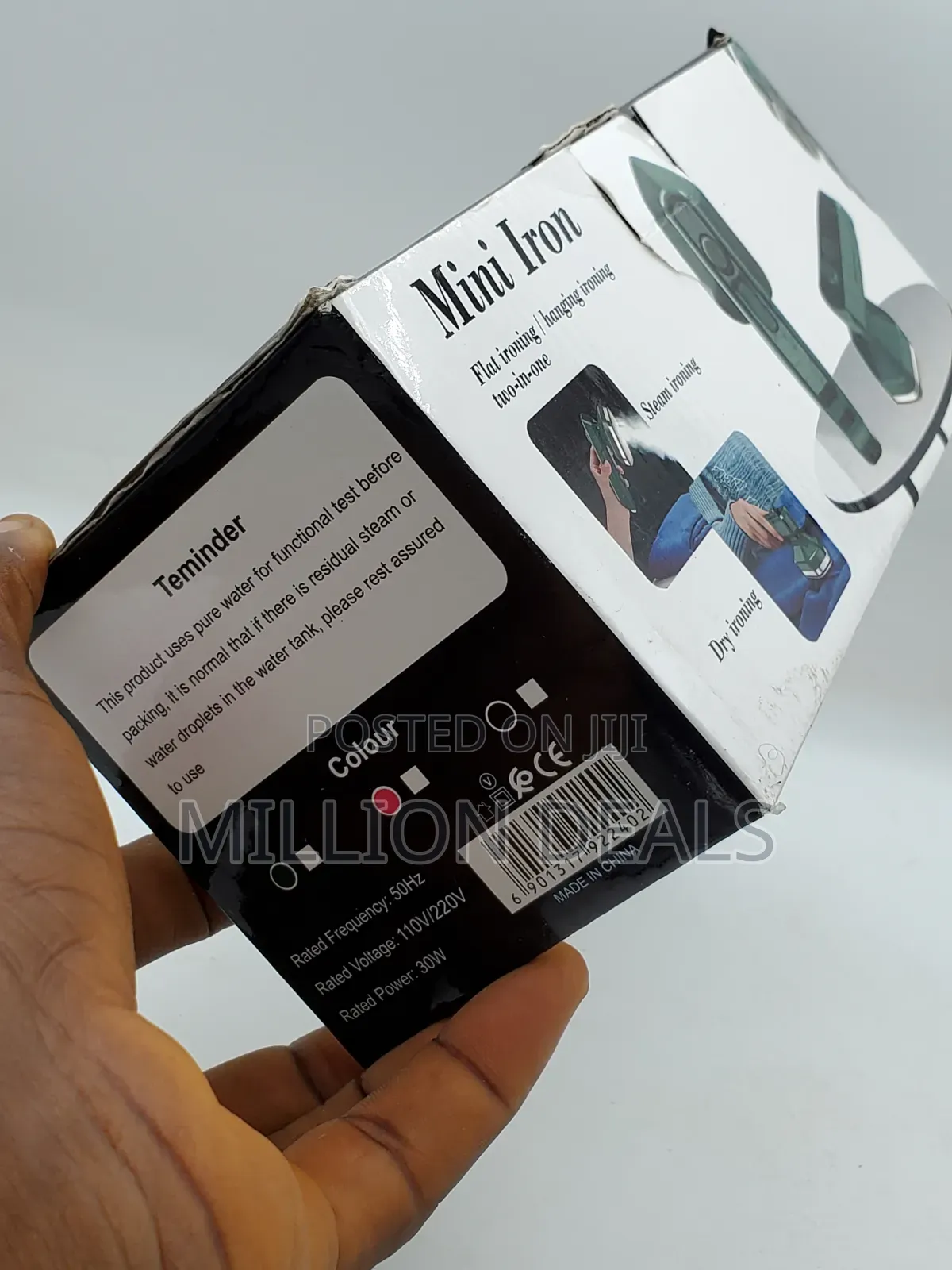 Mini Steaming Portable Iron