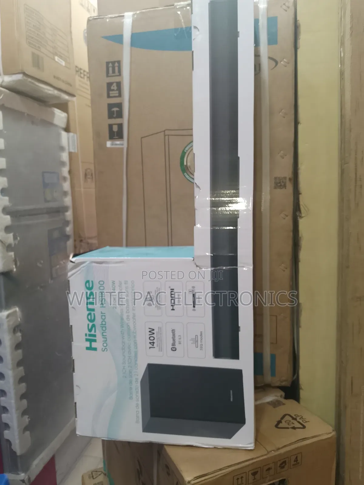 Hisense Soundbar 140watts Bass Blast With Bluetooth >Usb >