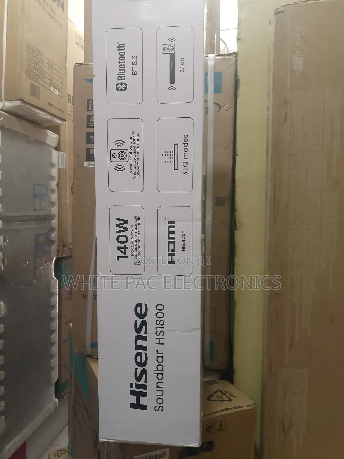 Hisense Soundbar 140watts Bass Blast With Bluetooth >Usb >