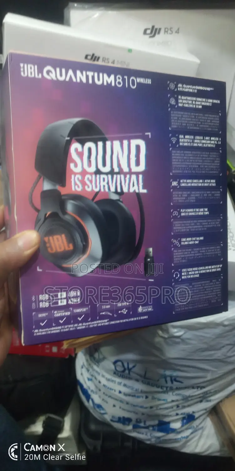 Original JBL Gaming Headset With Mic Noise Cancellation