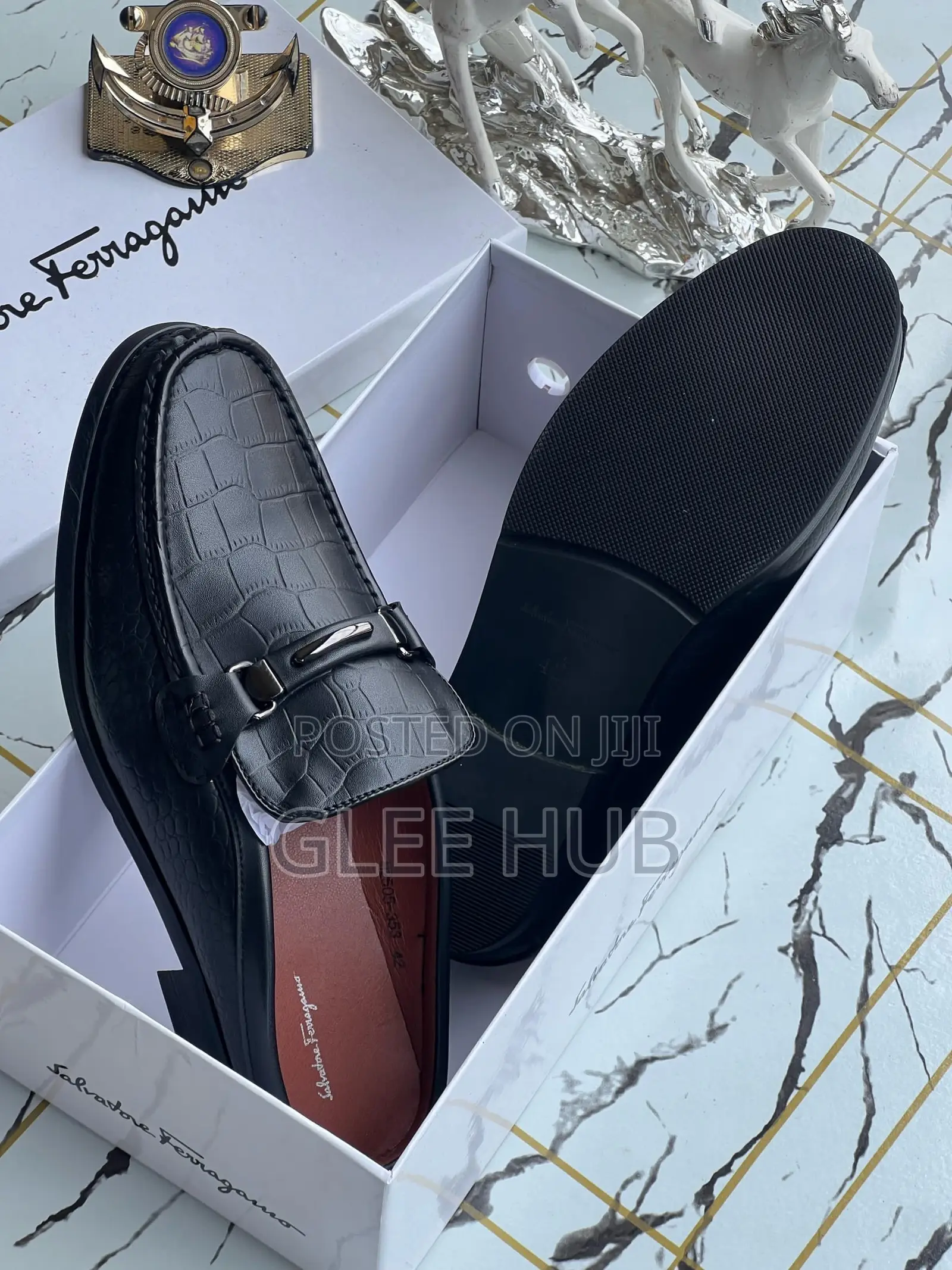 Classy Ferragamo Half Shoes