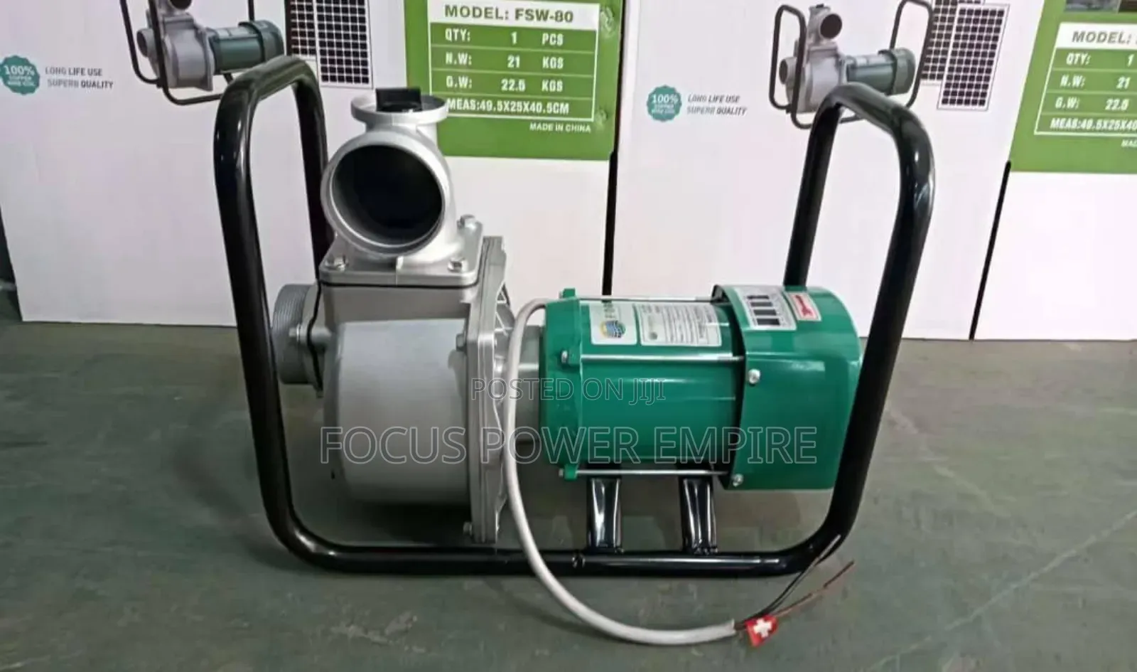 Original 4inche Sy.100 Solar Engine Waterpump Can With Panel
