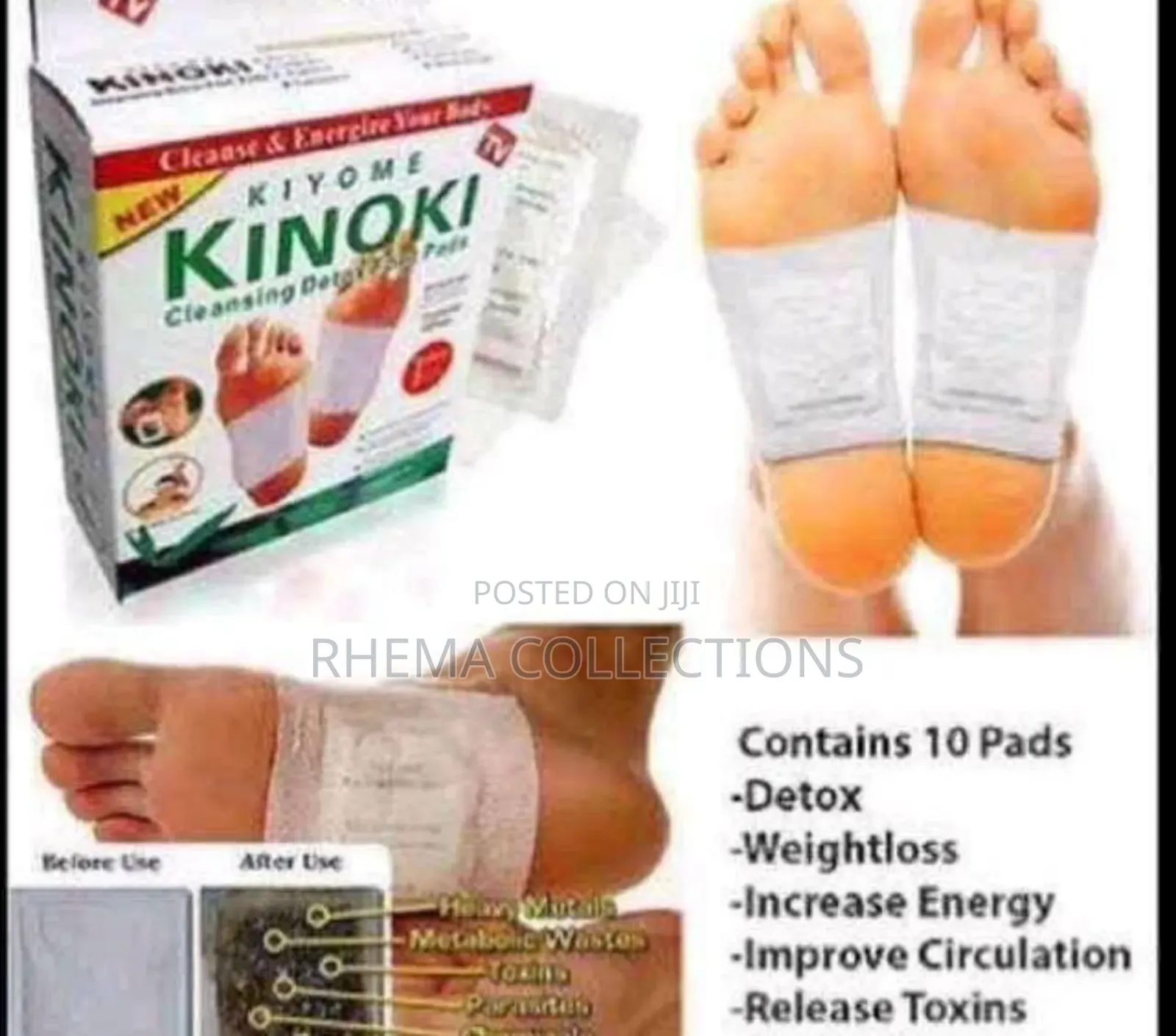 Kinoki Foot Detox Pad