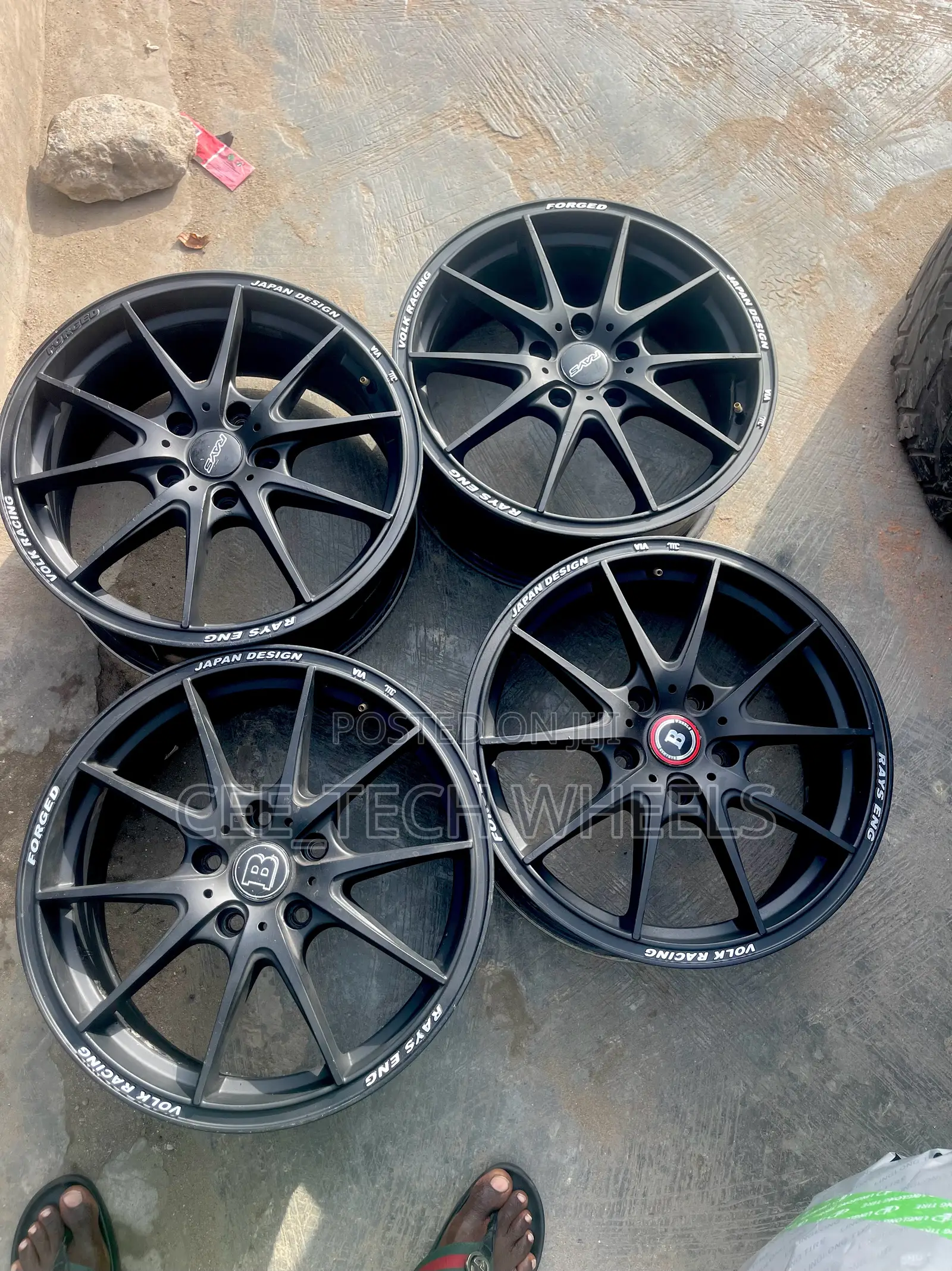 Forged Japan 17-Inch All Black