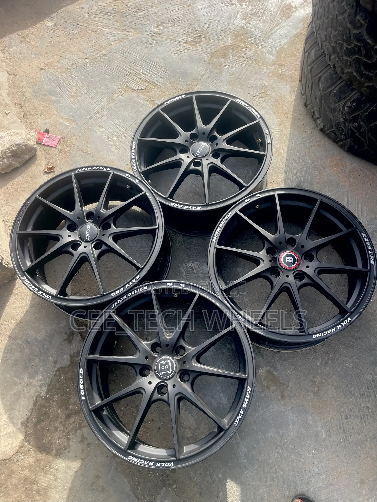 Forged Japan 17-Inch All Black
