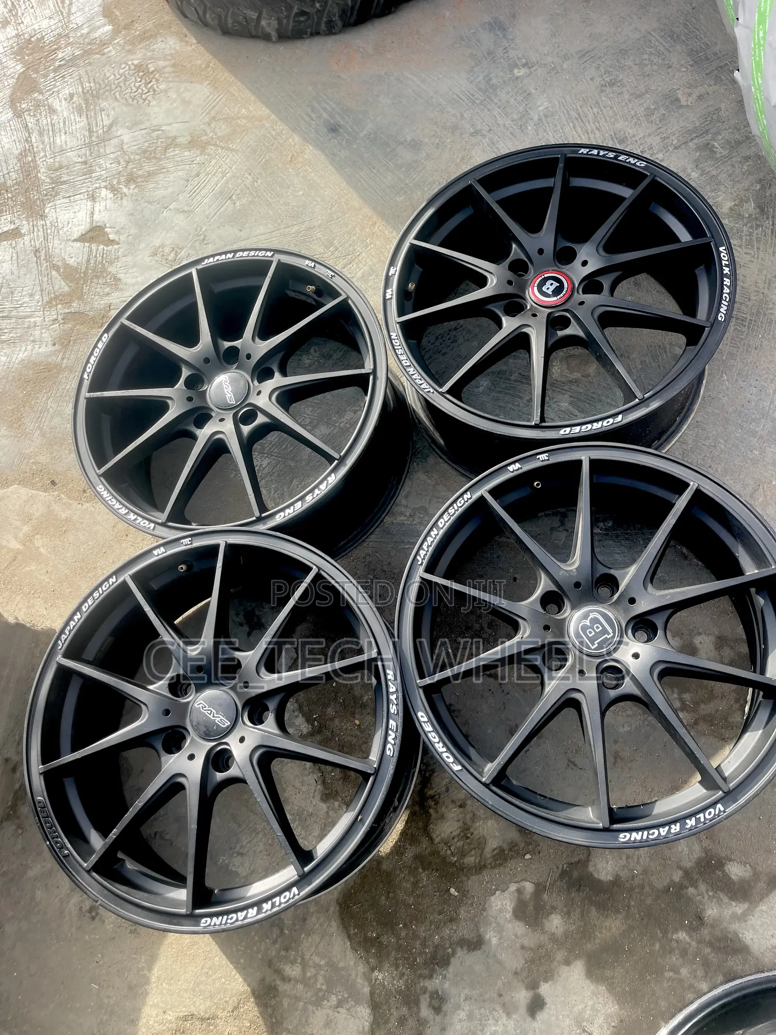 Forged Japan 17-Inch All Black