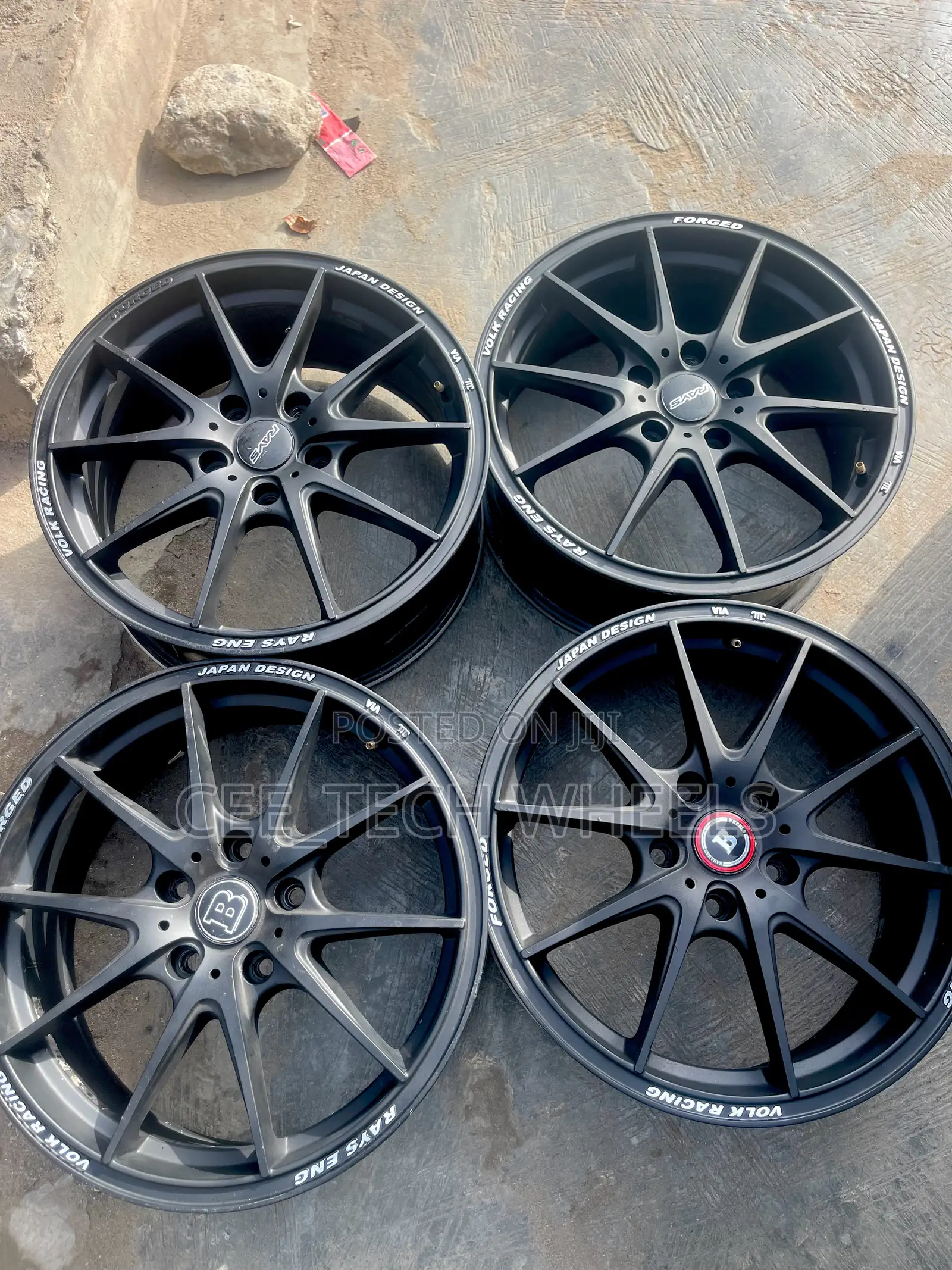 Forged Japan 17-Inch All Black
