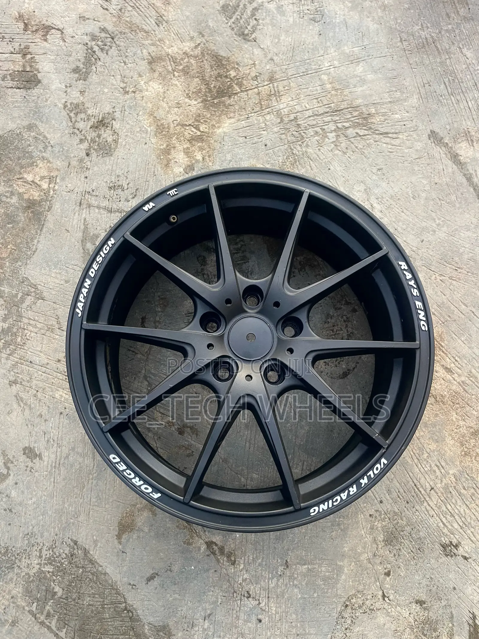 Forged Japan 17-Inch All Black