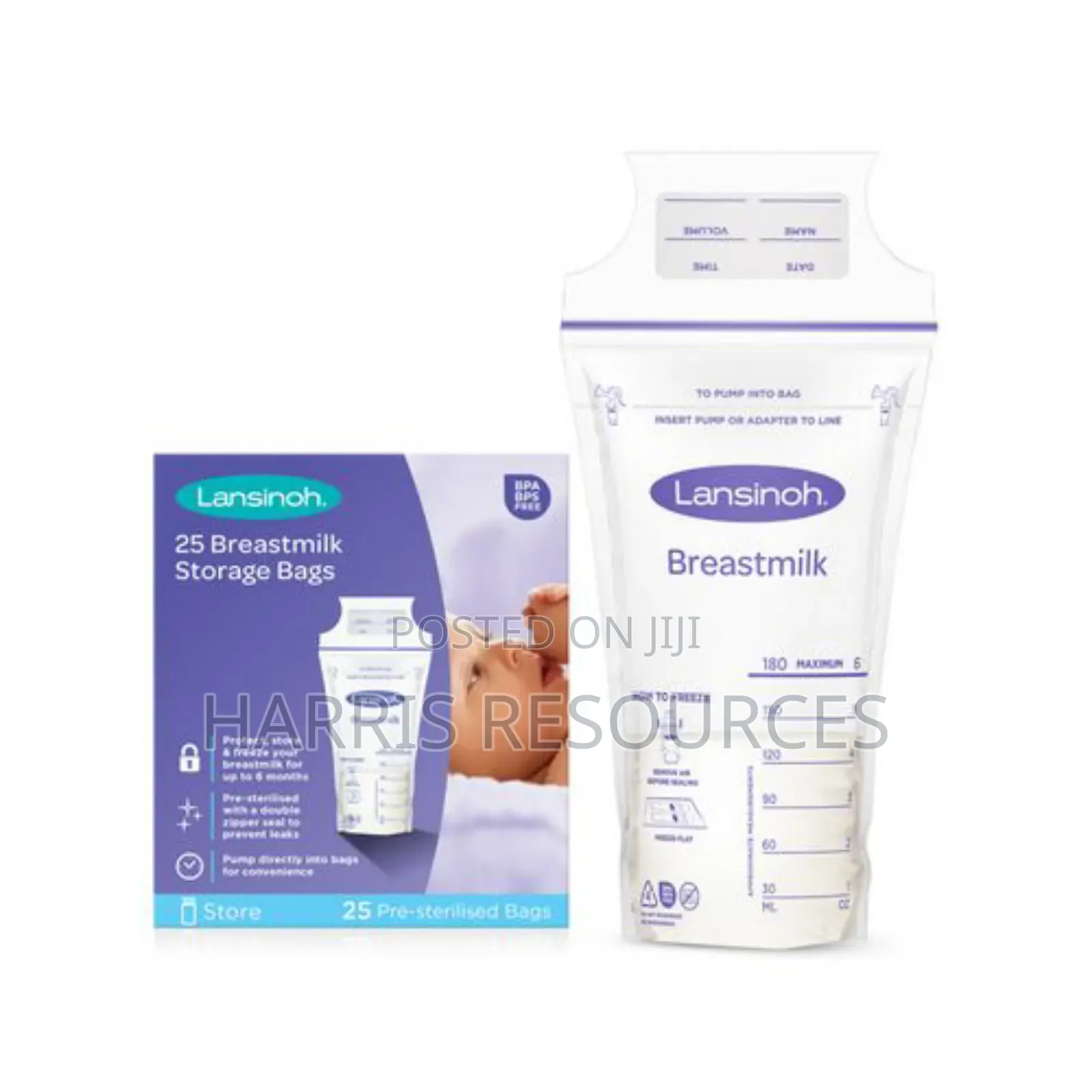 Lansinoh Breast Milk Storage Bags 25pk