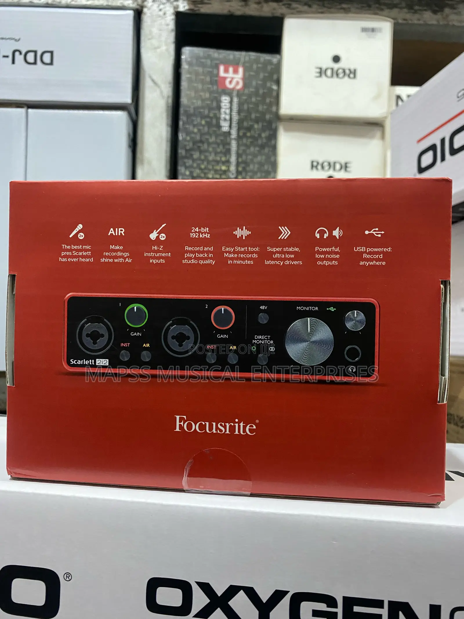 Focusrite Scarlett 2i2 Audio Interface