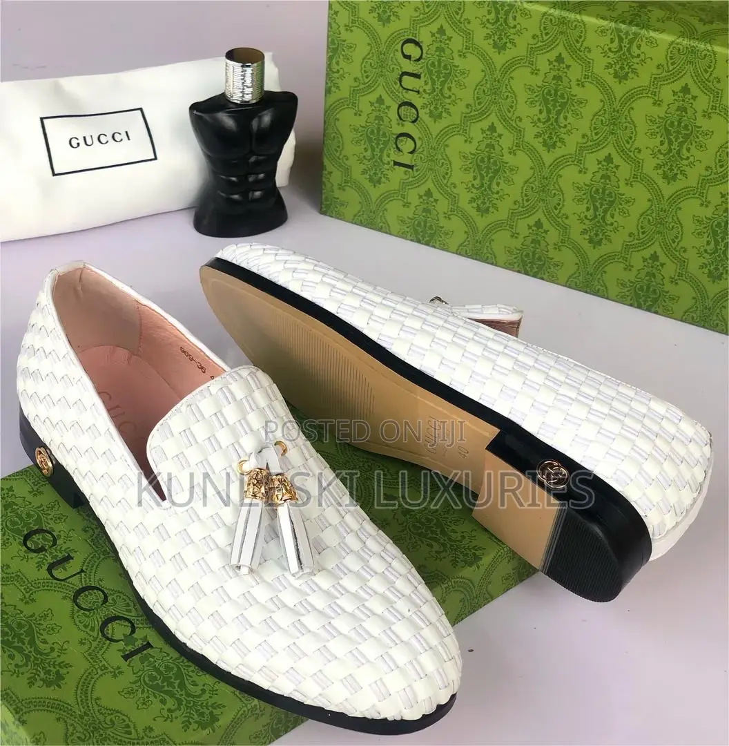 Original Gucci Men Leather Shoe / Half Shoe Collections