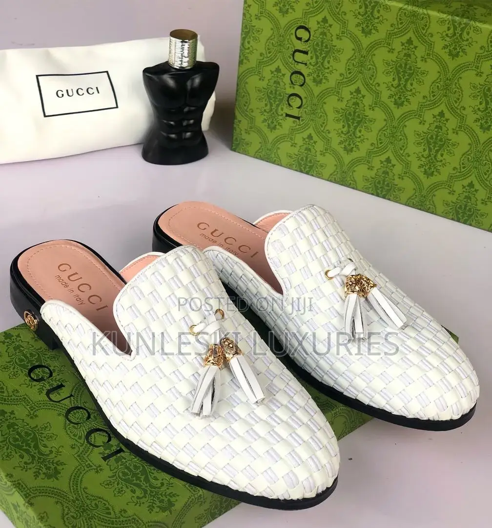 Original Gucci Men Leather Shoe / Half Shoe Collections