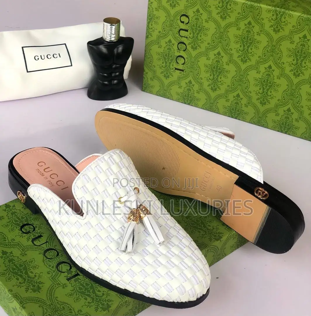 Original Gucci Men Leather Shoe / Half Shoe Collections
