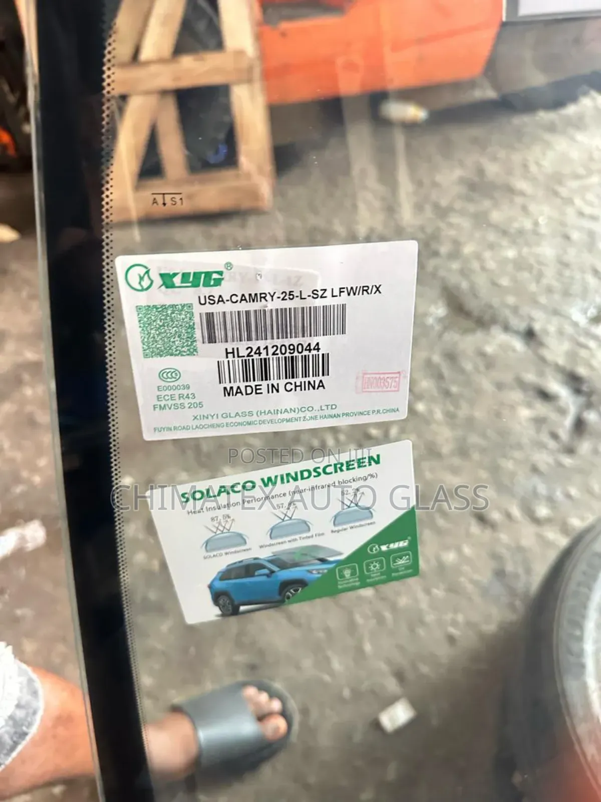 Toyota Camry 2025 Windscreen Glass Available We Deliver