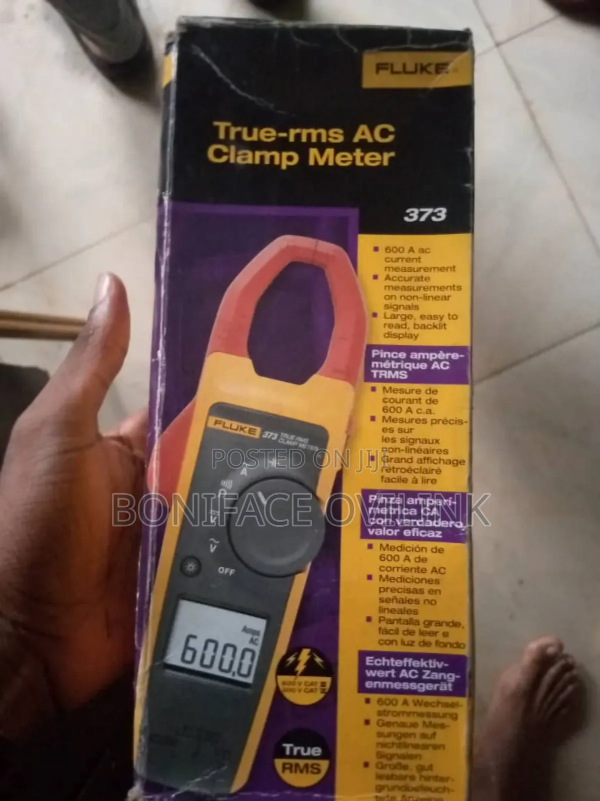 Fluke 373 True Rms Ac Clamp Meter