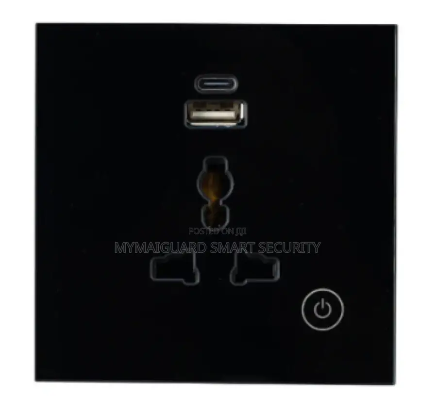 Smart Wall Socket (3in1) With Type C and Usb
