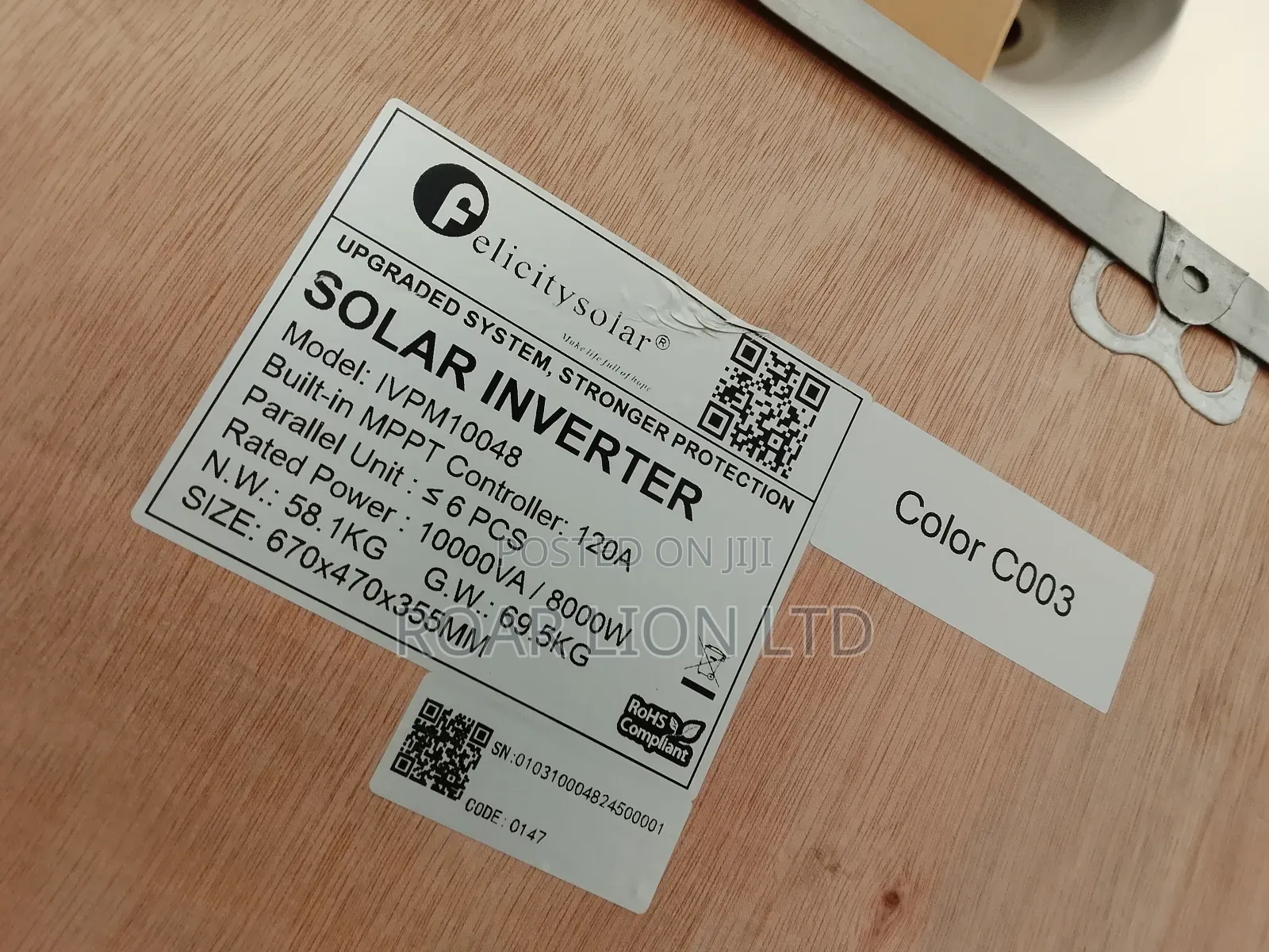 Felicity Inverter 10kva Ivem Transformer Hybrid