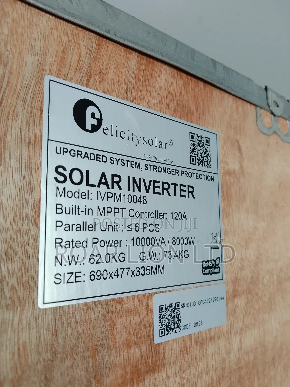 Felicity Inverter 10kva Ivem Transformer Hybrid